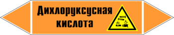 Маркировка трубопровода "дихлоруксусная кислота" (k15, пленка, 358х74 мм)" - Маркировка трубопроводов - Маркировки трубопроводов "КИСЛОТА" - Магазин охраны труда ohranatruda-shop.ru