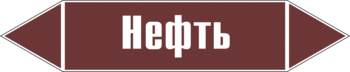 Маркировка трубопровода "нефть" (пленка, 716х148 мм) - Маркировка трубопроводов - Маркировки трубопроводов "ЖИДКОСТЬ" - Магазин охраны труда ohranatruda-shop.ru